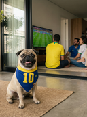 Bandana Camisa 10 - Azul