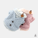 Camisa Tricot Xadrez - Rosa