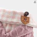 Camisa Tricot Xadrez - Rosa