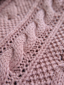 Camisa Tricot Xadrez - Rosa