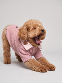 Camisa Tricot Xadrez - Rosa