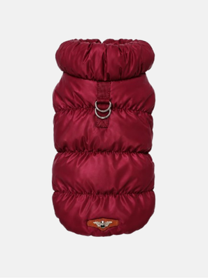 Colete Puffer - Vinho
