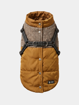Colete Tweed - Marrom