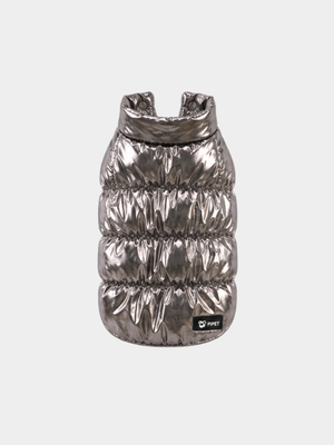 Colete Puffer - Silver