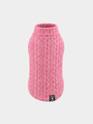 Tricot Trançado - Rosa