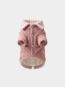 Camisa Tricot Xadrez - Rosa