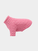 Tricot Trançado - Rosa