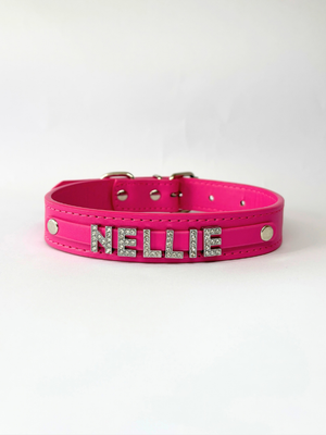 Coleira Personalizada – Silver Edition | Candy